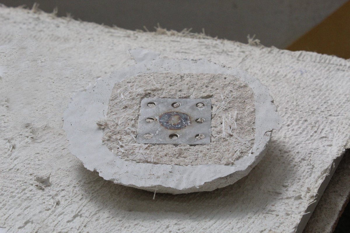fibretechIntl's tweet photo. We've been using these fixings to help test the strength of different GRC mixes.
Bet you can't guess what tomorrow's Fact Friday is about... π
#rnd #research #gfrc #concrete #fibre #grctesting #testing #grcpanels #engineering #manufacturing #quality
@GRCAssociation https://t.co/osMmpSSPz2