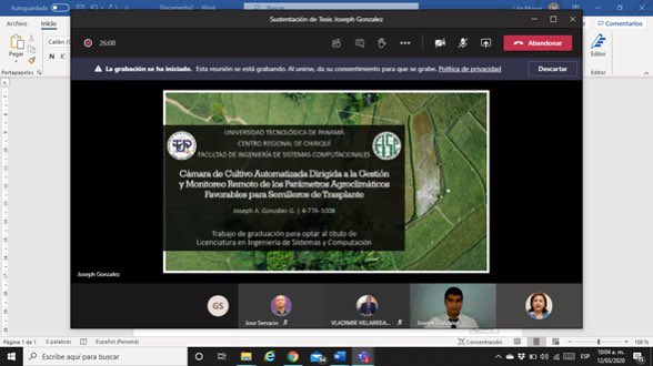 drvvillarrealc's tweet photo. Felicidades al nuevo Ingeniero Joseph Gonzalez de la @utp_chiriqui @utpfisc por sus sustentación de tesis como Ingeniero en Sistemas y Computación dentro del grupo #gitce en @utp_chiriqui https://t.co/MmLALkiWgg
