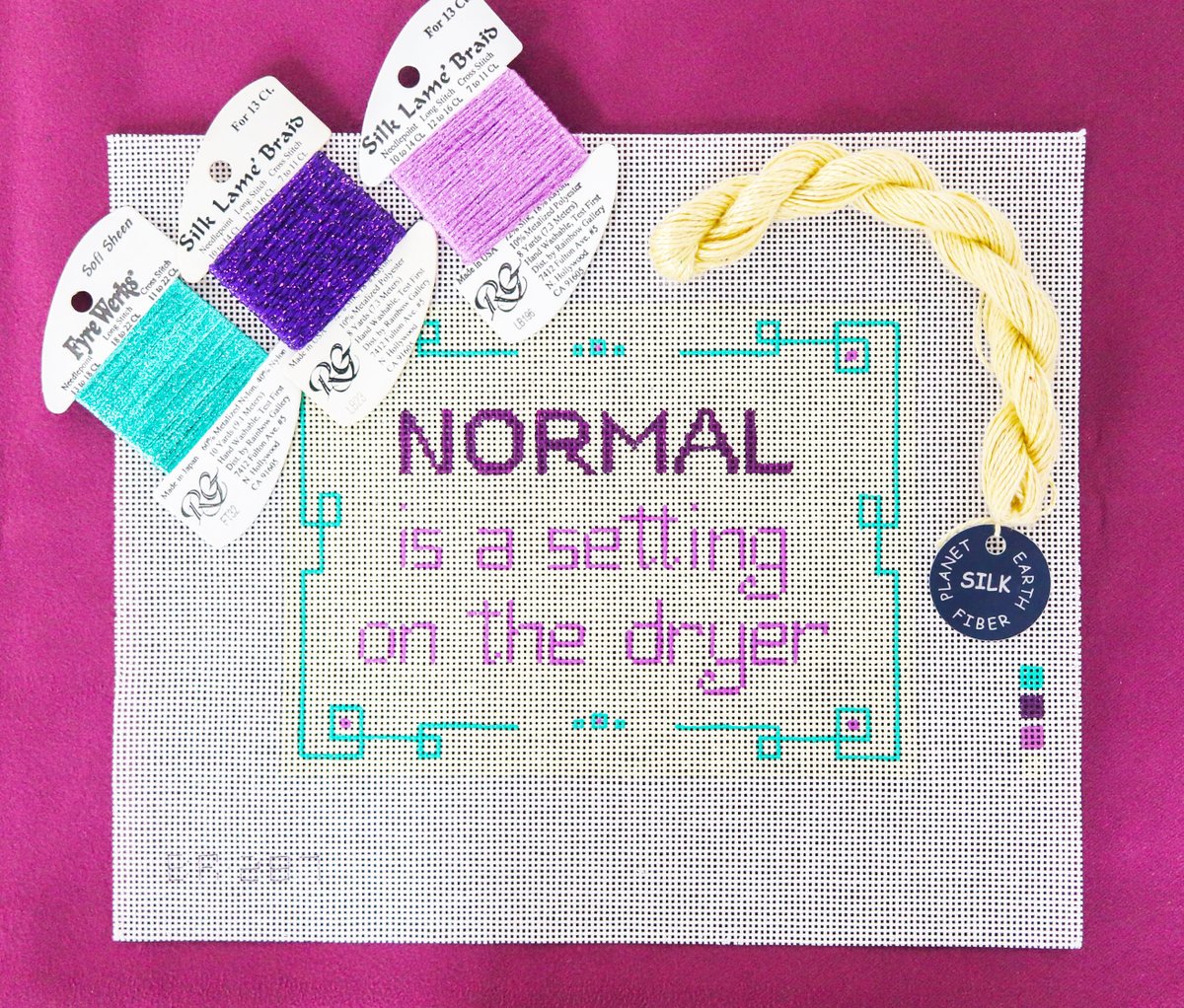 RNeedlepoint's tweet photo. As we enter the last month of 2020, we turn to a few words of wisdom to guide us through the end of this wildly challenging year. When we feel overwhelmed by messages about "our new normal," we must remember that normal is just a setting on the dryer.
#RittenhouseNeedlepoint https://t.co/oMUFs5akGS