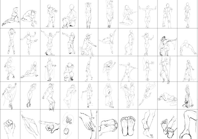 50 figure drawing everyday part 1 