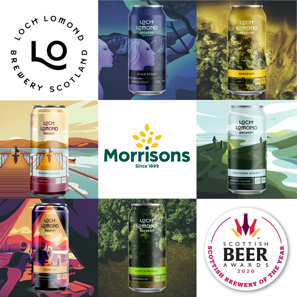 LochLomondBrew's tweet photo. Good News locals - Our full regular range now featuring in todays newly opened at Morrisons, Helensburgh.

More stores to follow https://t.co/jRLsajAZF1