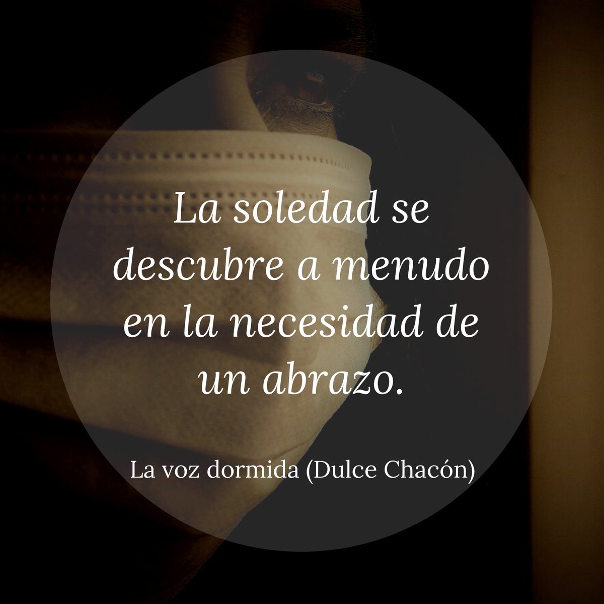 bibliolaAlbora's tweet photo. #CitasLiterarias
#LaVozDormida 
#DulceChacón fallecía #TalDíaComoHoy https://t.co/5l8NzCeBFx