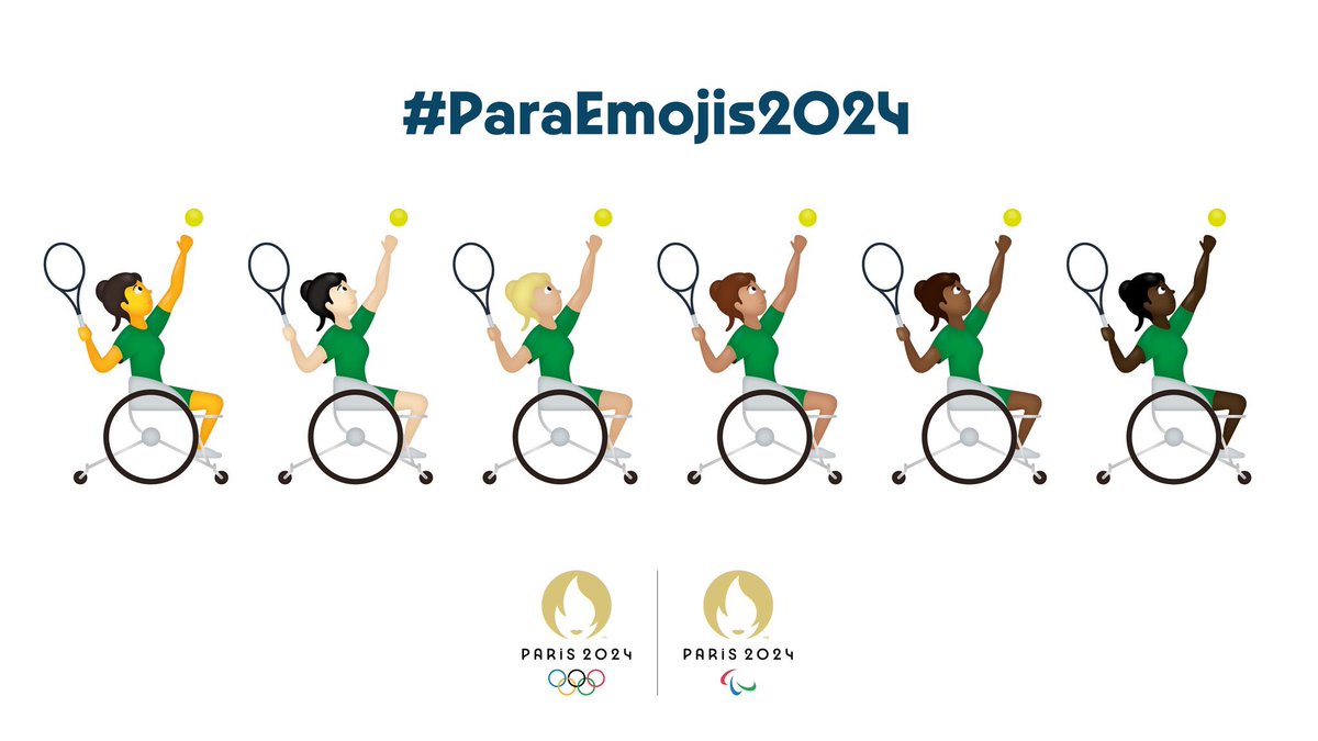 Il n’existe pas d'émojis pour les sports paralympiques !

En cette journée mondiale des personnes handicapées, il faut changer tout ça 👊
🏃 #Athlétisme🏃 <a href="/mariealefur/">Le Fur Marie Amelie</a> 
🏊‍ #Natation🏊‍ <a href="/TCurin/">Tania Curin</a>
⚽ #Cécifoot⚽ <a href="/yvanwouandji/">Yvan Wouandji</a>
🎾 #Tennis🎾 <a href="/HoudetStephane/">Stephane Houdet</a> 

#Paris2024 #ParaEmojis2024