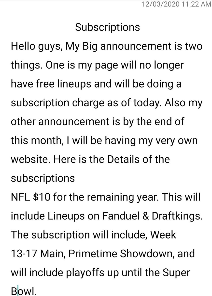 Fantasy Sports King tweet media