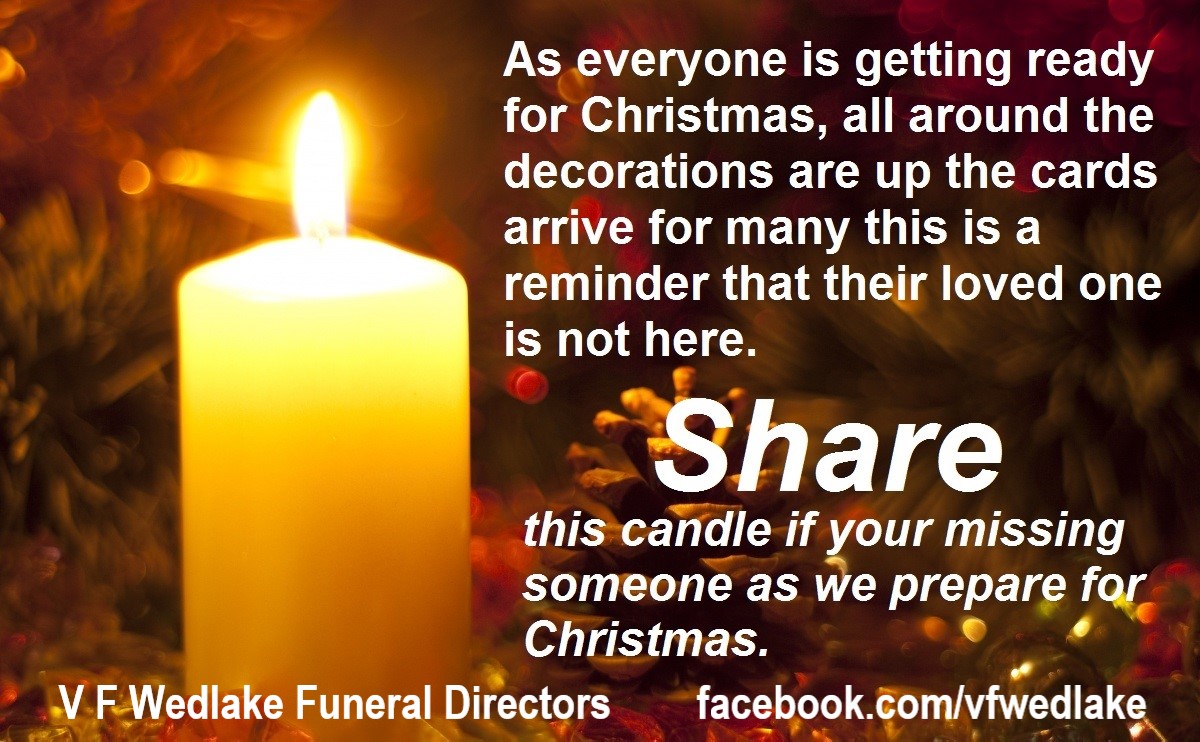 WedlakeFH's tweet photo. As the cards arrive and the world around us decorates for Christmas there is a constant reminder for those grieving that a loved one is missing. #missinglovedones #love #Christmas2020 https://t.co/v6hfIFahe3