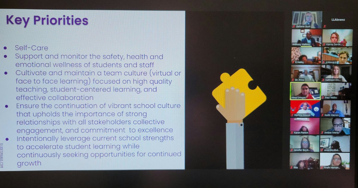 Principal <a href="/davishs_falcons/">Anthony Watkins</a> and <a href="/Aldine_FACE/">Aldine ISD Family and Community Engagement</a> liaison <a href="/BoDlibrary/">DavisHSLibrary_AISD</a>  did an outstanding job organizing and hosting a  successful Open House for Davis HS families. Thank you for sharing the importance of family engagement for student success. #BetterTogether #AldineFACELiaisons
