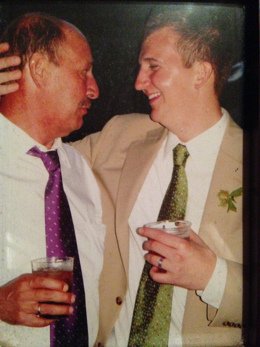 My wedding was the 2nd happiest I’d ever seen my dad /13