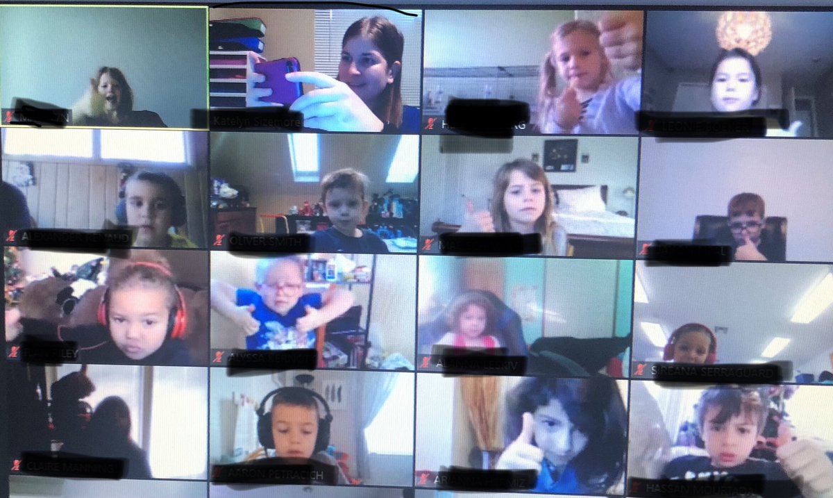 #C2CinWB #Gretchko2020 Kindergarten students used a thumbs up to show they found a rhyming word in our game.