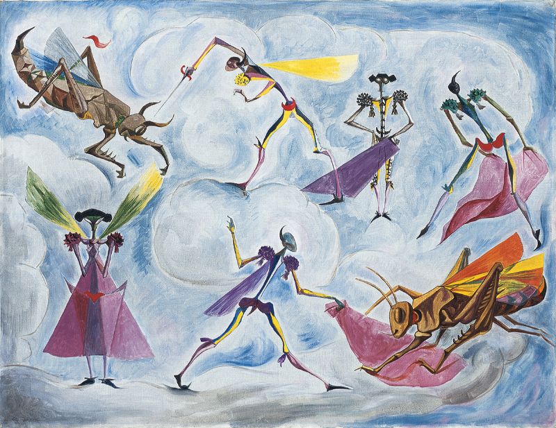 André Masson, “Les insectes matadors,” 1936 6/12