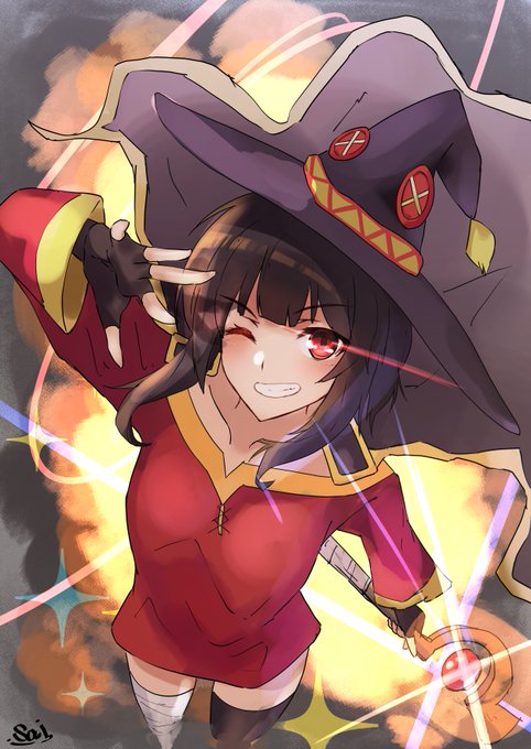 お誕生日おめでとう! 末永く爆裂してくれ……👍
 #めぐみん生誕祭2020 