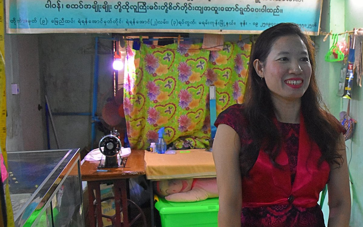Today on #IDPWD, we celebrate Htu Luan: a #YoungEntrepreneur from Myanmar who promotes #DisabilityInclusion among her staff. 

With help from <a href="/ONOWMyanmar/">ONOW Myanmar</a> and YBI, and support from <a href="/Googleorg/">Google.org</a>, Htu's business is thriving through #COVID19: bit.ly/33Fzvrv