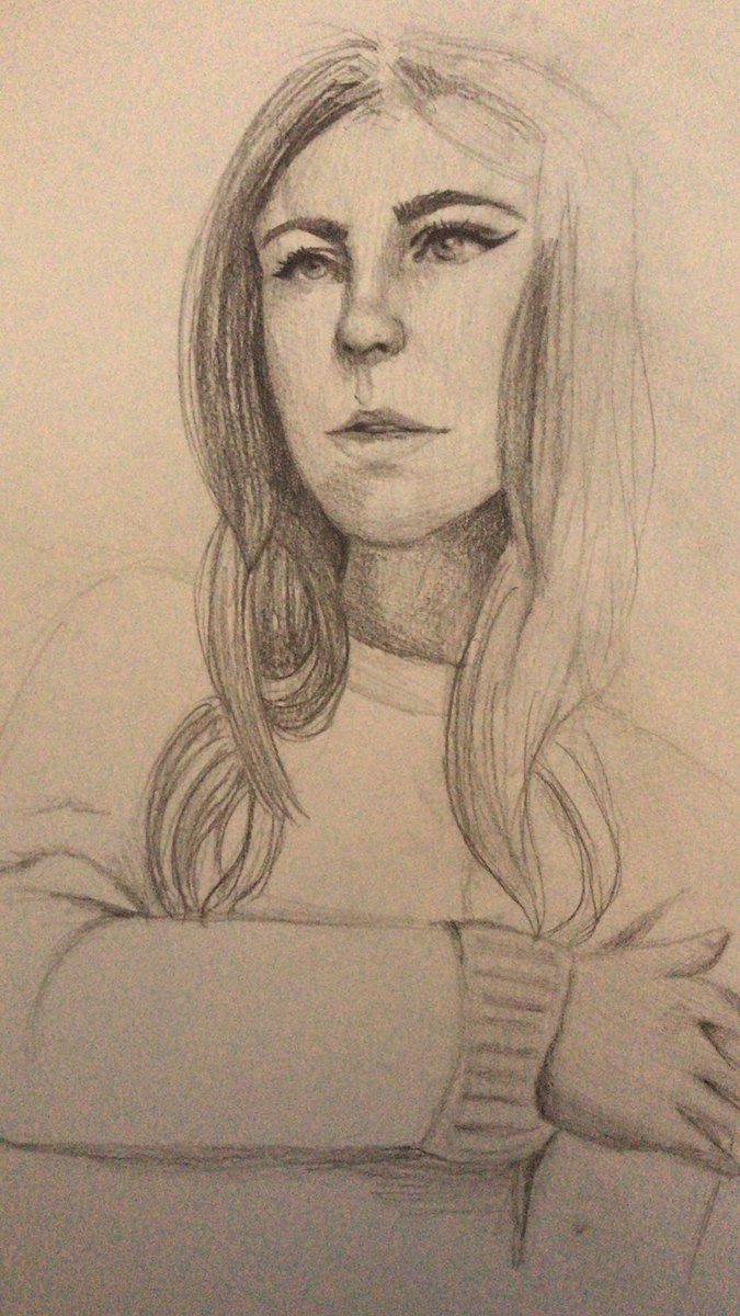 BotzTabitha's tweet photo. Another day another sketch 👍
#sketch #art #artistsoninstagram #graphite #graphitedrawing #graphiteart #pencil #pencildrawing #pencilsketch #portrait #portraitdrawing #dailysketch https://t.co/hi1BEBw5gm