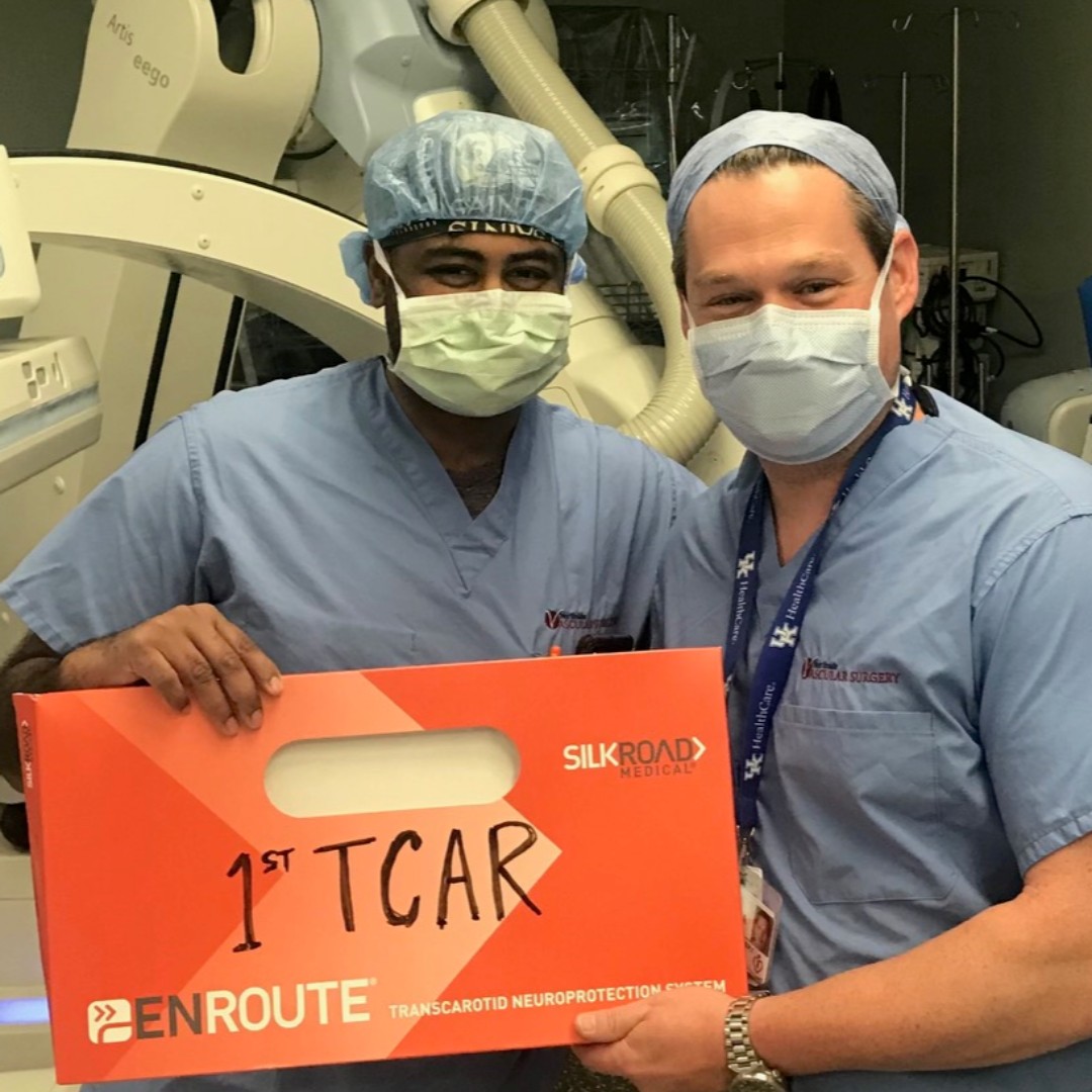 Northside Vascular Surgery's Drs. Sesank S. Mikkilineni and Daniel J. Badia have completed their first #TCAR case. <a href="/NorthsideHosp/">Northside Hospital</a> <a href="/SilkRoadMed/">Silk Road Medical</a> #strokeprevention #TCARnation <a href="/djbadia/">Dan J Badia</a> 

nvs-ga.com