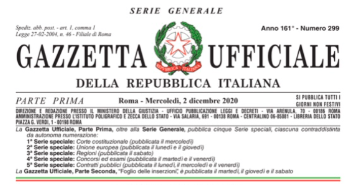 ec_ufficiale's tweet photo. Pubblicato in Gazzetta ufficiale il così detto Decreto Spostamenti. L'atto con il quale il Governo detta le regole sui movimenti delle persone durante le vacanze di Natale. Qui in integrale #DecretoNatale #DCPMnatale https://t.co/f6rF6mTjyv https://t.co/KdChfI5lXd