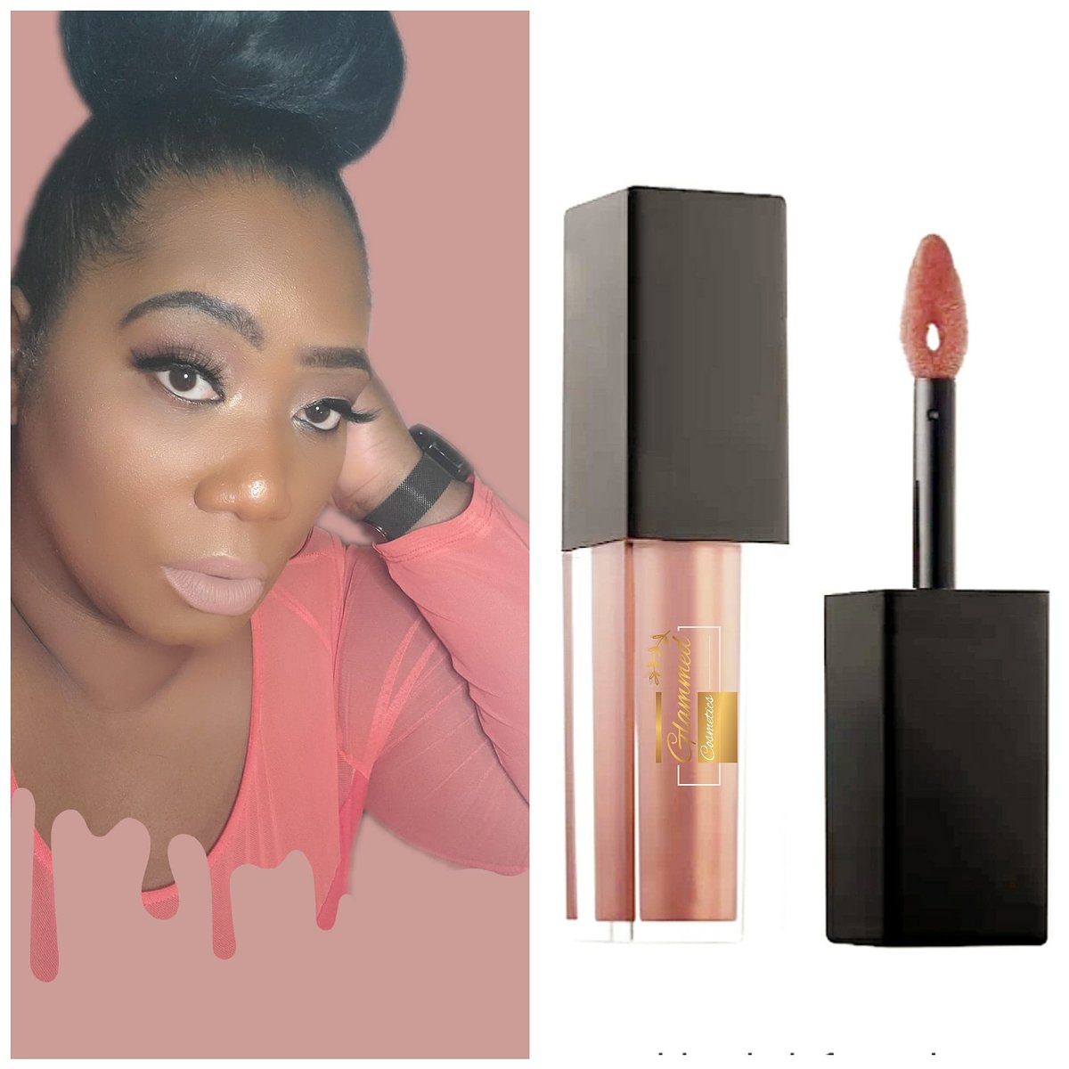 Introducing #Saddlewood liquid matte lipstick Glammed Cosmetics 💄 #makeupoftoday #makeupdone #makeupobsession #makeupcream #makeupofthenight #makeupfortonight #makeuponthego #makeuponly #makeupcolor #makeupshop #makeuponabudget #makeupcollection #makeupchat #makeupclip