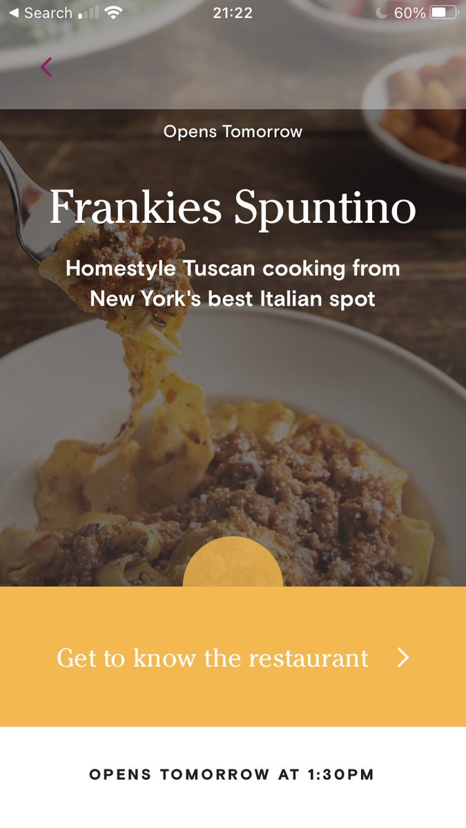 Attaching some screenshots here. The app is really nice and apparently the food is done justice. The stakes are too high to not get this right. 5/