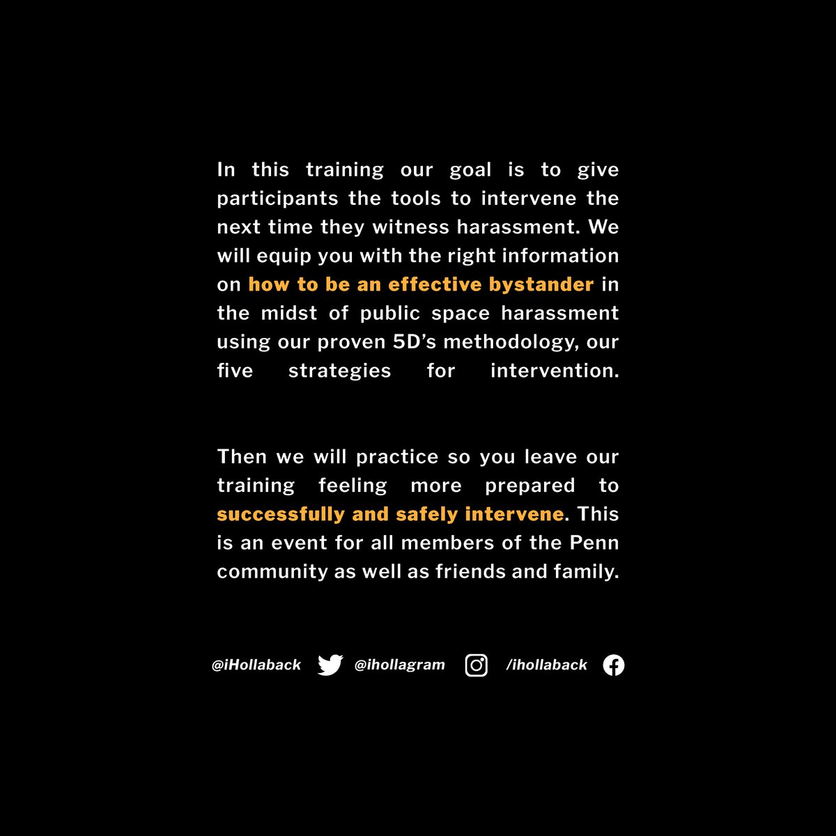 Check out this great upcoming training!