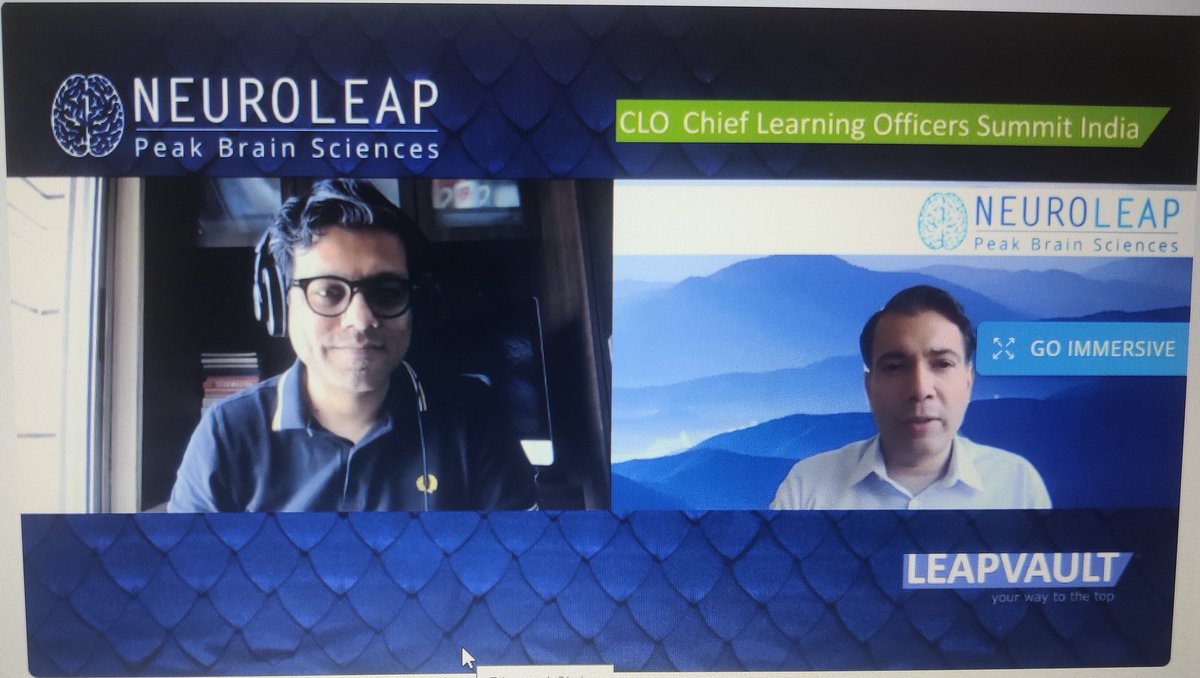 <a href="/dheeraj_sinha/">Dheeraj Sinha</a>, MD, India, Chief Strategy Officer, South Asia <a href="/LeoBurnettIndia/">Leo Burnett India</a> shares his experience both personally &amp; professionally in terms of leading his organisation during the crisis. #CLOINDIA20 #Leaders #disruption <a href="/KBagrodia/">Kumaar Bagrodia</a> <a href="/NeuroLeap/">NeuroLeap</a> <a href="/LeapVault/">LeapVault</a>