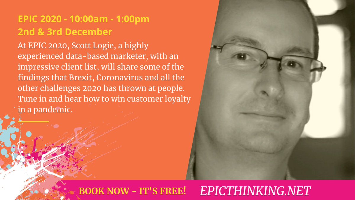 Brands need to learn from their customer responses and the intel shared by Scott Logie of <a href="/REaD_Group/">Sagacity</a> at EPIC/2020 shows how trust and loyalty can be won and lost. If you missed Scotts' brilliantly informative session you can catch it on our channels soon.  #dataanalysis