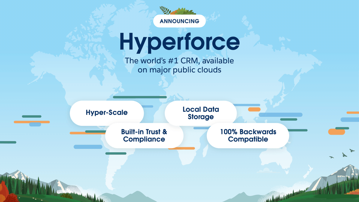 rodriguezhernan's tweet image. Salesforce reinventa la arquitectura de su plataforma con #Hyperforce.

#SalesforceHyperforce es una reinvención de la arquitectura de su plataforma, construida para ofrecer de forma segura y fiable #SalesforceCustomer360.

bit.ly/2Jviolb
@SalesforceES