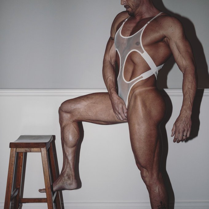 More of this #thongbodysuit from @exterfacestudio @ex-sl.com @stiaanlouw #exterface  #stringbody #thongbody