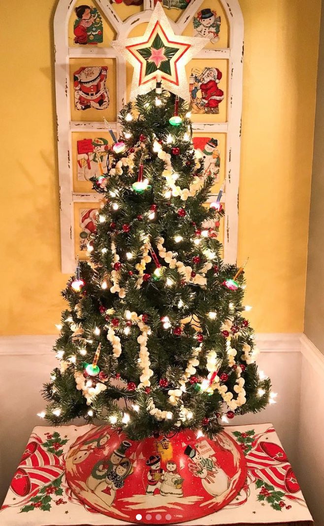 Ronnie PetersonRonnie is actually really soft for Christmas. He does things the traditional way - popcorn garland and all. You love it. It’s the sweetest thing. You have special yearly ornaments he makes for you