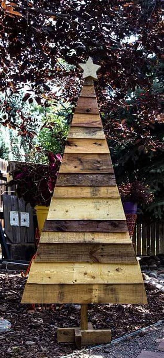 Adam Sackler He built it because he knows Christmas is important to you. It’s the most thoughtful thing he’s ever done for you