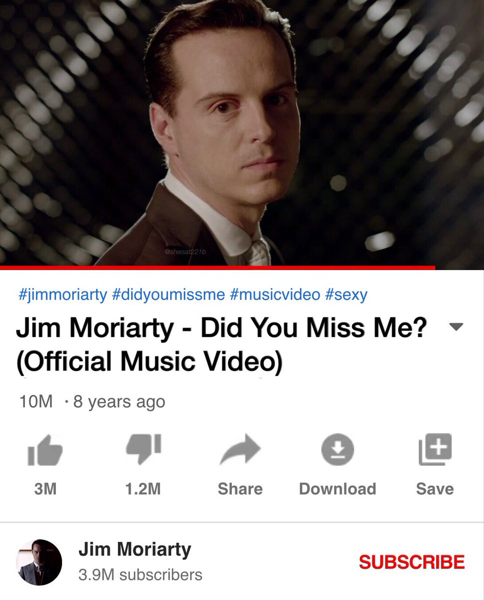 bbc sherlock characters as youtubers— a thread