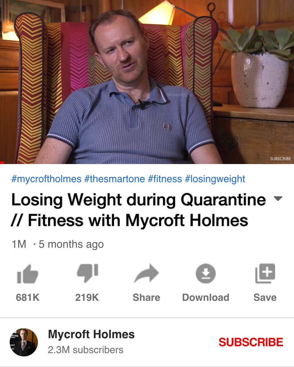 bbc sherlock characters as youtubers— a thread