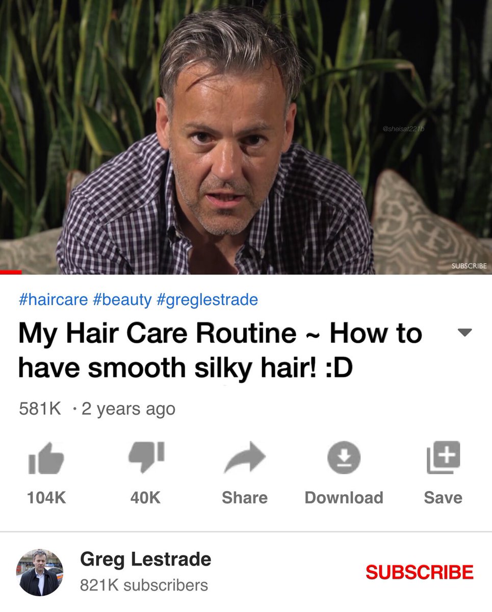 bbc sherlock characters as youtubers— a thread