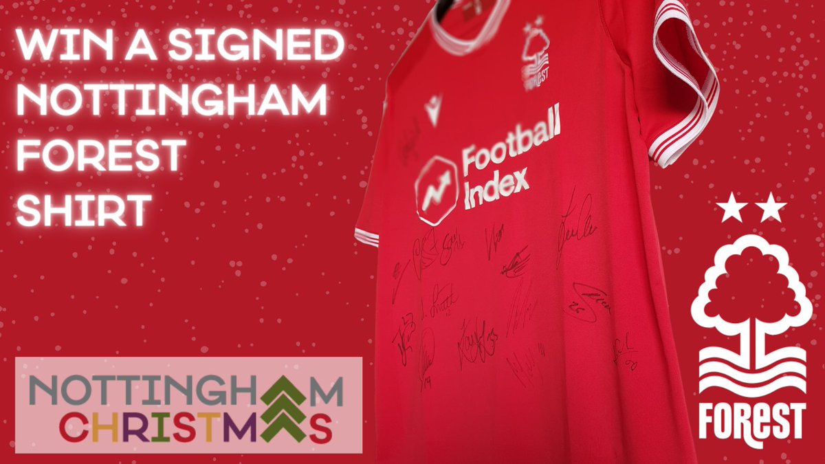 🚨Attention all #NFFC fans! 🚨We've got a signed <a href="/NFFC/">Nottingham Forest</a> shirt up for grabs!

🤞 RT this post and comment below with your favourite #NottinghamForest memory for your chance to #win. 🤞

This #competition closes at 5pm on 16 Dec.
More info and T&amp;Cs ➡️bit.ly/37yTmcG