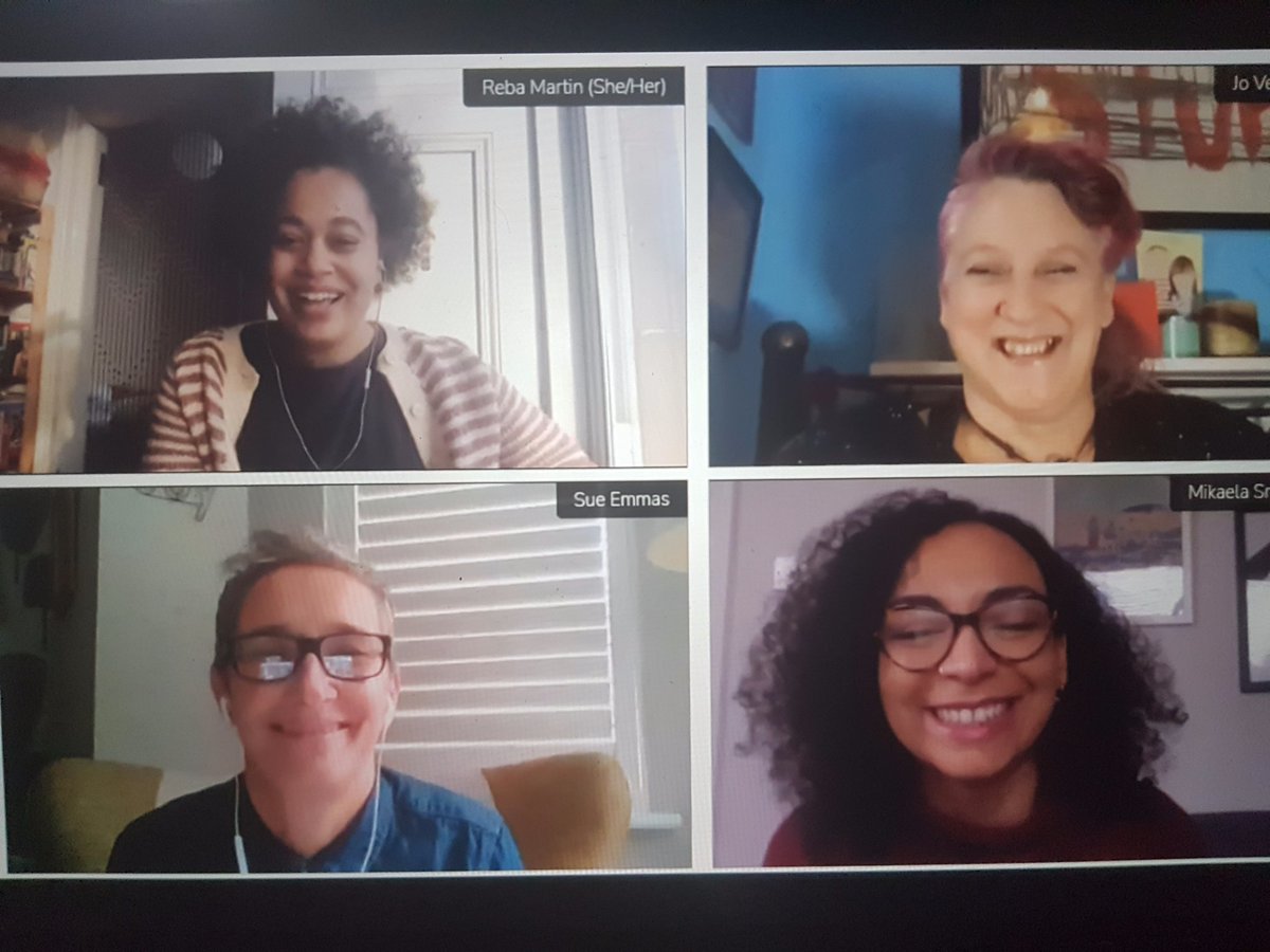 #ReframingRecruitment
<a href="/FilmHubSW/">Film Hub South West</a>'s 
<a href="/discorebekah/">REBA</a> <a href="/youngvictheatre/">Young Vic</a>
#SueEmmas <a href="/showroomcinema/">Showroom Cinema</a>
@MikaelaRhiannon 
<a href="/weareunltd/">UNLIMITED</a> <a href="/joverrent/">Jo Verrent</a>
 #TWU2020