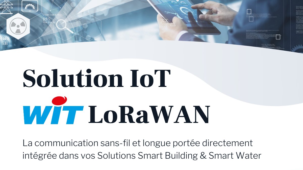 Êtes-vous prêt à relever les défis de l’#IoT et faire bénéficier vos installations techniques de ses atouts ?
📢Découvrez la Solution IoT WIT LoRaWAN
Complément idéal de votre #GestionTechnique pour toujours plus d’économie, de suivi et d’anticipation !
👉lnkd.in/dxt6XRC
