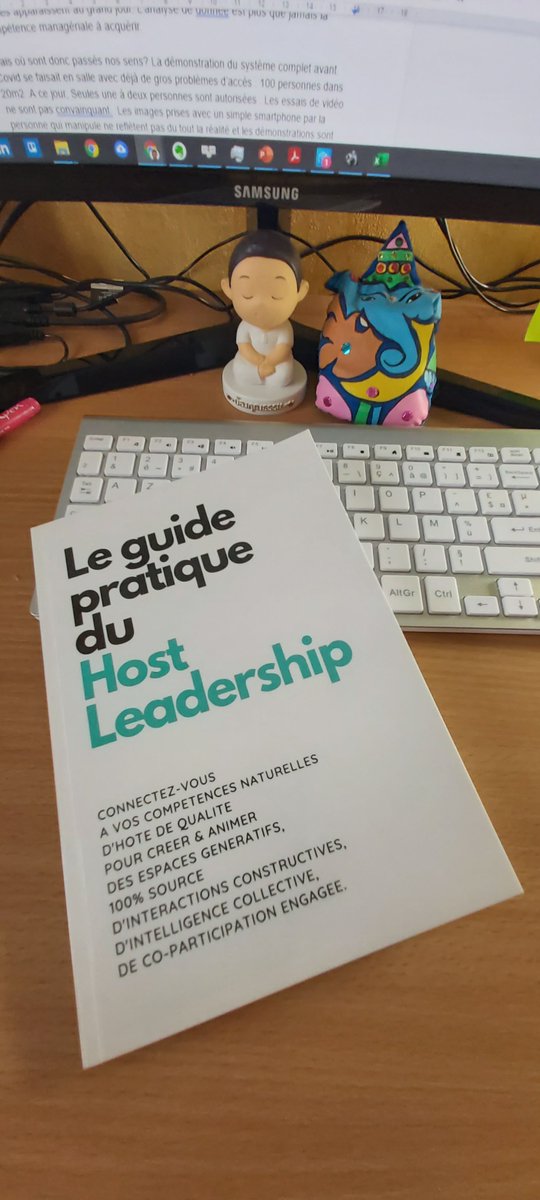 Il arrive bientôt, tout illustré et plein d'exercices ;) #Hostleadership
