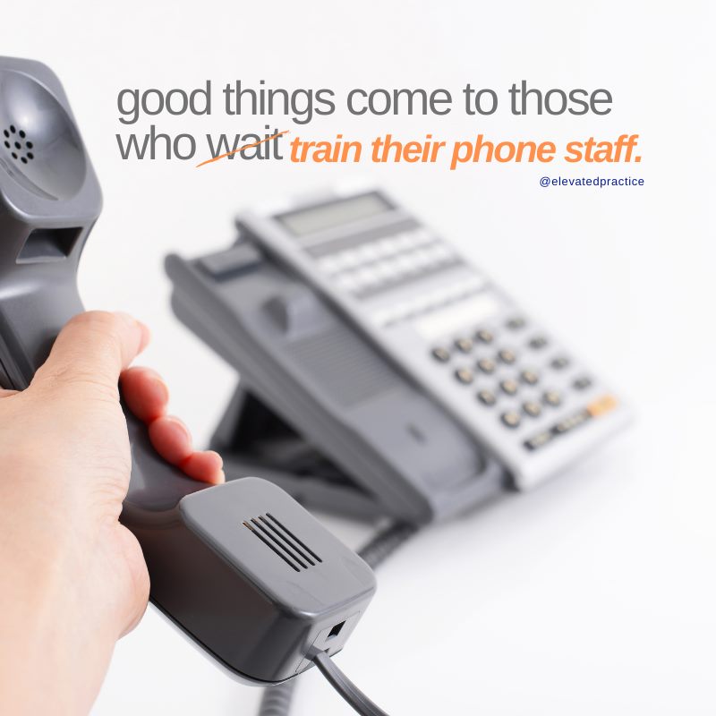 CSKurczewski's tweet image. When a potential patient calls your #plasticsurgery #dermatology practice or #medicalspa they can&apos;t help but judge the quality of your services by the knowledge and professionalism of your telephone staff. ⁣🤨⁣