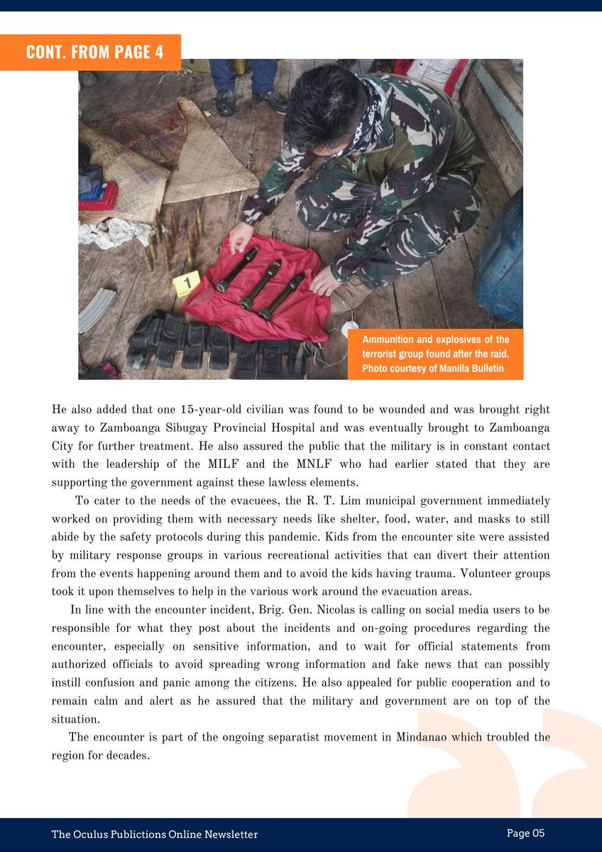adzushsoculus's tweet photo. Do you remember that the elements of the Abu Sayyaf Group had a recent encounter in Zamboanga Sibugay?
Want to know more? Read below!
More articles are available here: https://t.co/WC4P3RtyFu
#AquilaOnlineNewsletter
#September2020
#WeWriteWithPurpose https://t.co/wyPcVs9Y1b