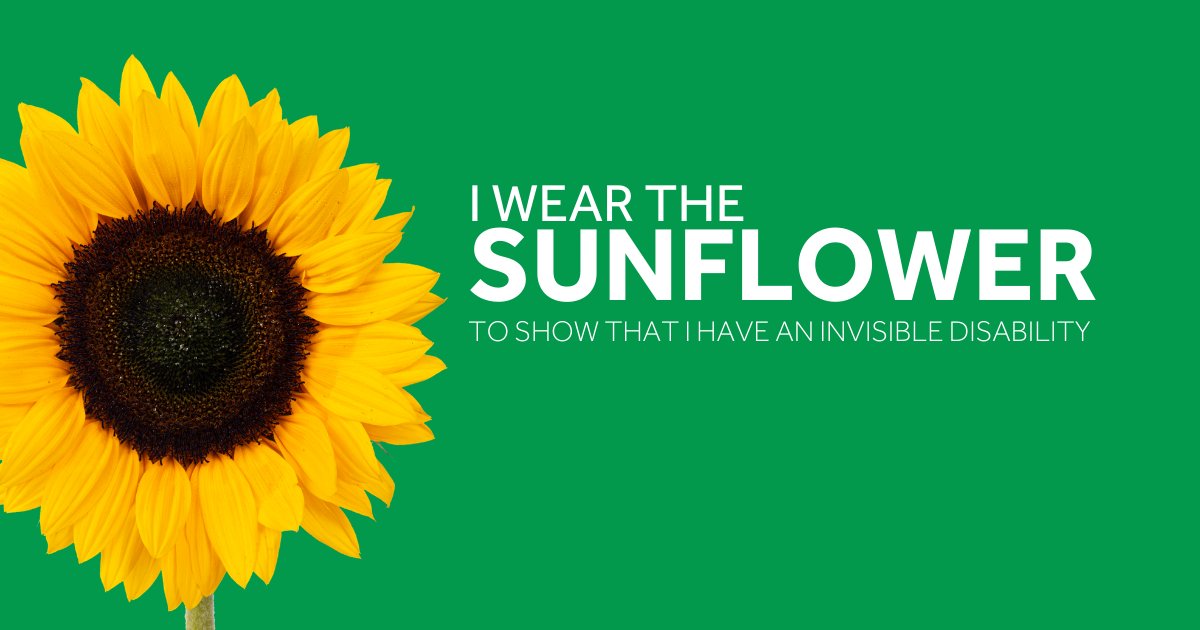 We're also proud to be part of a University that has adopted the Hidden Disabilities sunflower lanyard scheme ( @sunflwrlanyards), a lanyard that lets others know if you have an invisible disability & need additional support, time, or adjustments  https://reading.ac.uk/essentials/Support-And-Wellbeing/Disability/Invisible-Disabilities-Sunflower #IDPWD