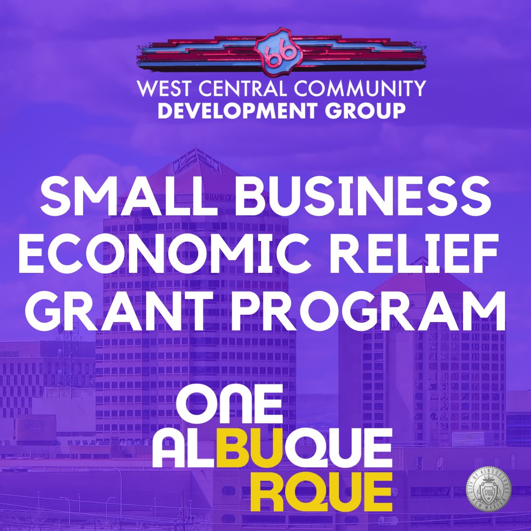 WCCDG1's tweet photo. **UPDATE** These specific Small Business Relief Grants are a one-time payment of up to $10,000. https://t.co/ab1JHll56E #WCCDG #WestCentral #WestSideABQ #RT66ABQ https://t.co/QPYTFrQPCg