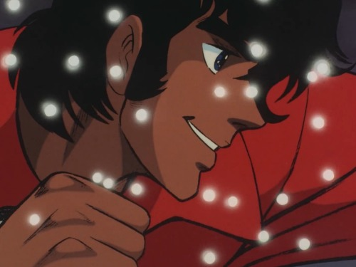 LATINO: Male examples1. Yasutora Sado, BLEACH (half-Mexican, half Okinawan)2. Leo de la Iglecia, Yuri on Ice 3. Carlos Rivera, Ashita no Joe