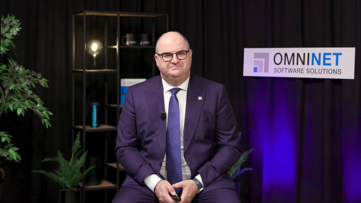 Mr. Guy Werckx, Managing Director of OMNINET, explained how OMNITRACKER helps facilitating Digital Transformation in organizations. #OMNINET #OMNITRACKER