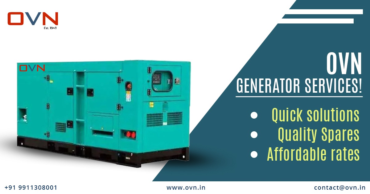 OVNEngineers's tweet photo. Looking for generator maintenance and upkeep services? Trust OVN for quick and 24x7 service for the price that can ease all your worries. Contact us any time!
Contact us for more details!  - https://t.co/D3JP7zO0eO

#Ovn #generatorservices  #Generator https://t.co/K1hS1o8xj2