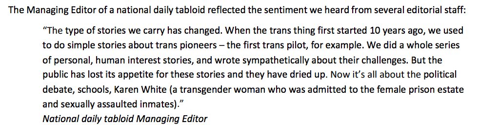 The Tabloids picked up the shift from individual human interest stories to policy and legal questions, but some of the broadsheets dropped the ball