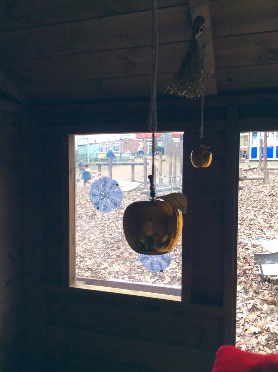 olasjfoundation's tweet photo. It’s beginning to look a lot like Christmas.. the woodcutter has had a little visitor to his hut today. #earlyyears #outdoorprovision #earlyyearsprovision #outdoorlearning #wathupondearne https://t.co/PU0pe0gKMe