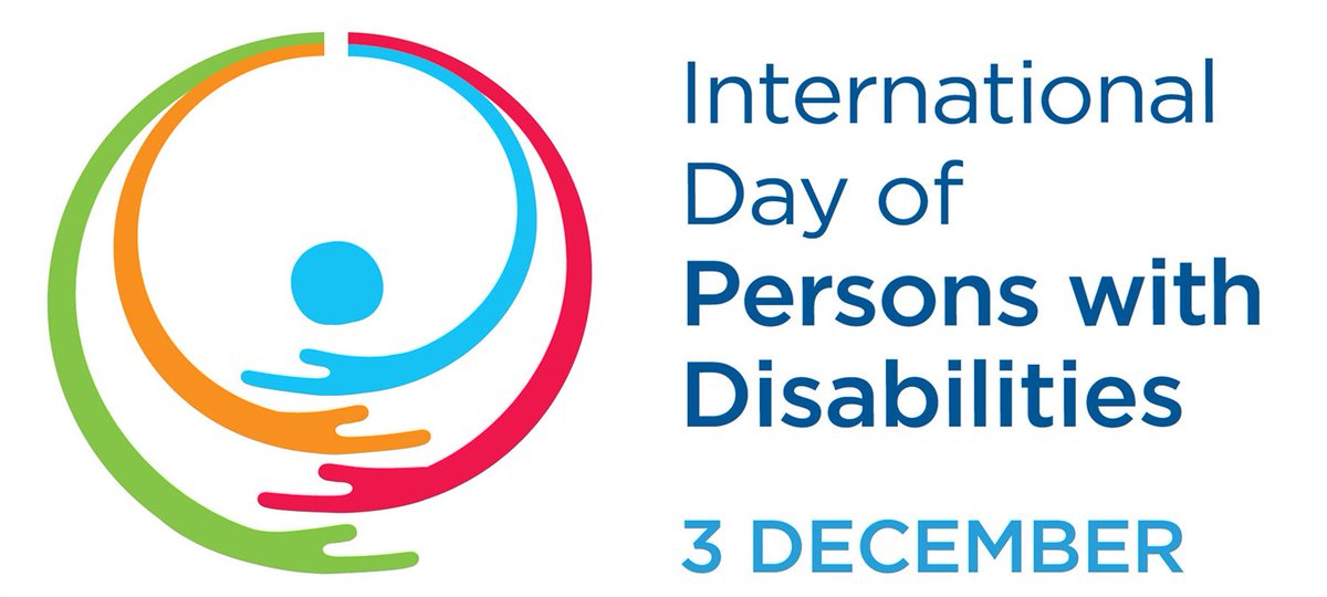 HPEschools's tweet image. Today is the International Day of Persons with Disabilities, where we  recognize the need to work together towards an inclusive, accessible and sustainable world by, for and with persons with disabilities. Learn more: un.org/en/observances…