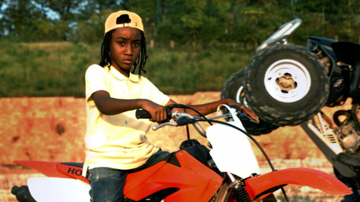 “12 o’clock boys” (2013) dir. lotfy nathanthis intimate documentary captures the thrilling experience of becoming a member of baltimore’s infamous black dirt bike crew.  http://www.criterionchannel.com/12-o-clock-boys 
