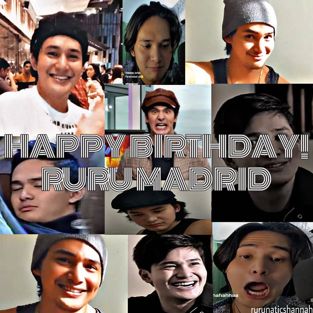 Happy birthday KUA RURU MADRID 
GOD BLESS KEEP SAFE 