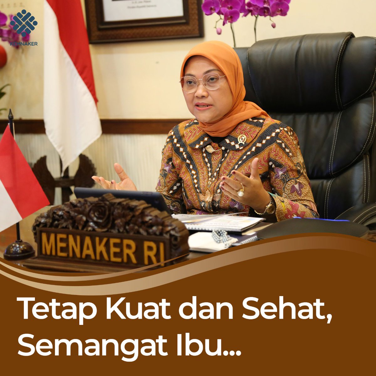 Mohon doa dan dukungan Rekanaker untuk kesembuhan Ibu Menaker Ida Fauziyah. Semoga segera pulih dan dapat beraktivitas seperti sedia kala. Amin..