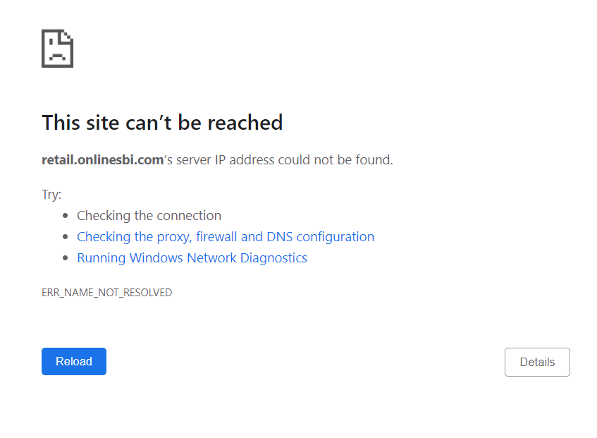 nirav61057006's tweet photo. https://t.co/l6G1h1DAYM is not available again. Why this is happening every day ? Whenever thinking of using this site, not working. #OnlineSBI #OnlineSBINotWorking https://t.co/3zEvczLcaY