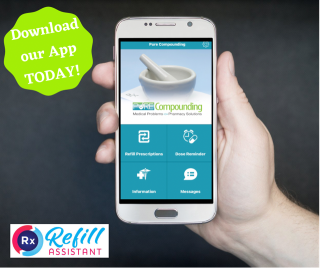 PURECompRx's tweet photo. 🎉Refill requests made EASY! Download our new App TODAY! To download app: Search and download Refill Assistant in the App store on your phone.
#refillassistant #newapp #refillrequests #easy #download #dosereminder #medicationinformation #purecompounding #compounding #pharmacy https://t.co/gpaLTbqjVM