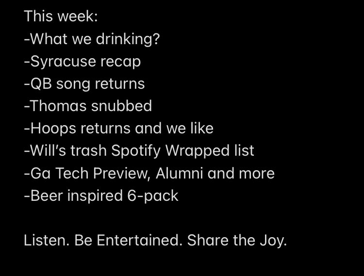 FireIcePackPod's tweet image. NEW EPISODE ALERT
 Episode XLI: Spiked OJ.

The most entertaining, least informative Wolfpack podcast returns!

iTunes: podcasts.apple.com/us/podcast/fir…

Spotify: open.spotify.com/episode/2U4BRo…

SoundCloud: soundcloud.app.goo.gl/B1kEgjzuT8Gwkh…